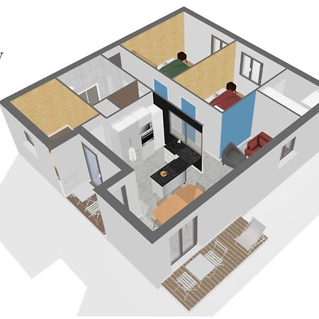 Homey Montaigne - New - A 1 Min A Pied Du Lac D'Annecy - 2 Balcons Prives - Appartement Avec 2 Chambres - Stationnement Gratuit Toute L'Annee Sauf En Ete - Juin A Aout Экстерьер фото